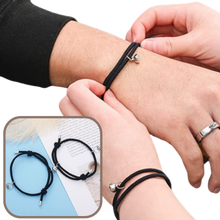 Load image into Gallery viewer, Juego de 2 pulseras magnéticas para parejas - Ozerty