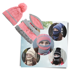 Load image into Gallery viewer, Set de gorros de invierno - Ozerty