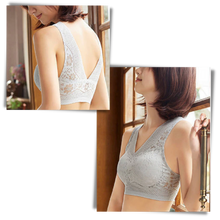 Load image into Gallery viewer, Sujetador de encaje transpirable sin costuras - Ozerty