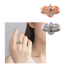 Load image into Gallery viewer, Anillo "Te amo" en 100 idiomas - Ozerty