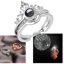 Load image into Gallery viewer, Anillo "Te amo" en 100 idiomas - Ozerty