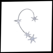 Load image into Gallery viewer, Par de pendientes de moda con clip de circonitas - Ozerty