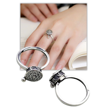 Load image into Gallery viewer, Anillo de mantra budista giratorio para mujer - Ozerty