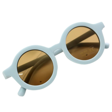 Load image into Gallery viewer, Vintage round sunglasses for kids ages 1-5