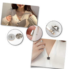 Cargar imagen en el visor de la galería, Elegantes broches de botón sin costura
- Ozerty