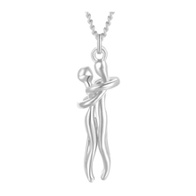 Load image into Gallery viewer, Collar para parejas Hug Love
-Plata - Ozerty