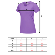 Cargar imagen en el visor de la galería, Camiseta de refrigeración instantánea para mujer con cuello de pico
- Ozerty