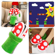 Cargar imagen en el visor de la galería, Zapatillas con forma de planta carnívora de Mario Bros
- Ozerty