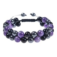 Load image into Gallery viewer, Pulsera de protección resistente al agua -Violeta de medianoche - Ozerty