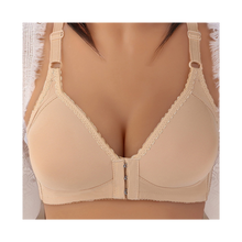 Load image into Gallery viewer, Sujetador push up sin aros para tallas grandes

 -Beige tacto suave - Ozerty
